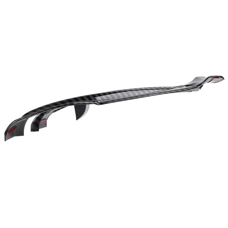 Carbon Fiber Center Console Gear Shift Panel Frame Cover Trim