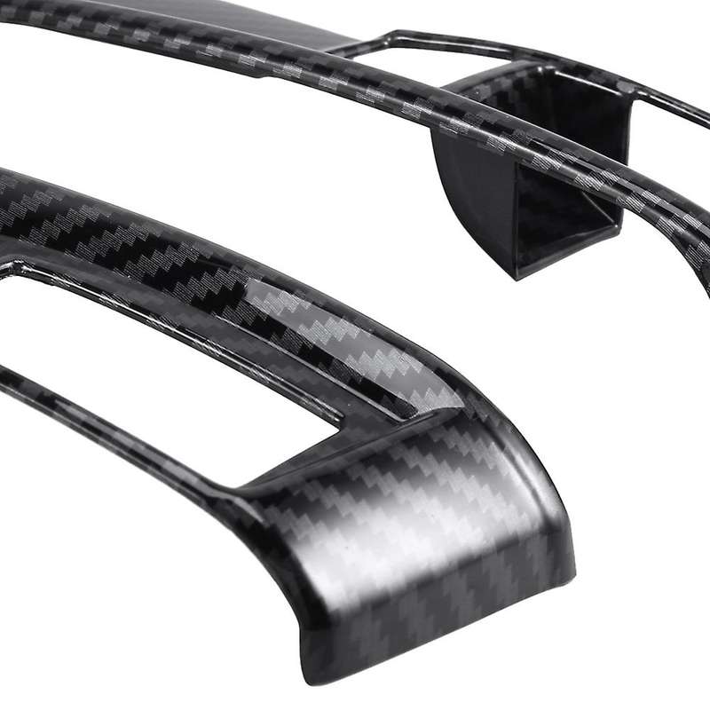 Carbon Fiber Center Console Gear Shift Panel Frame Cover Trim
