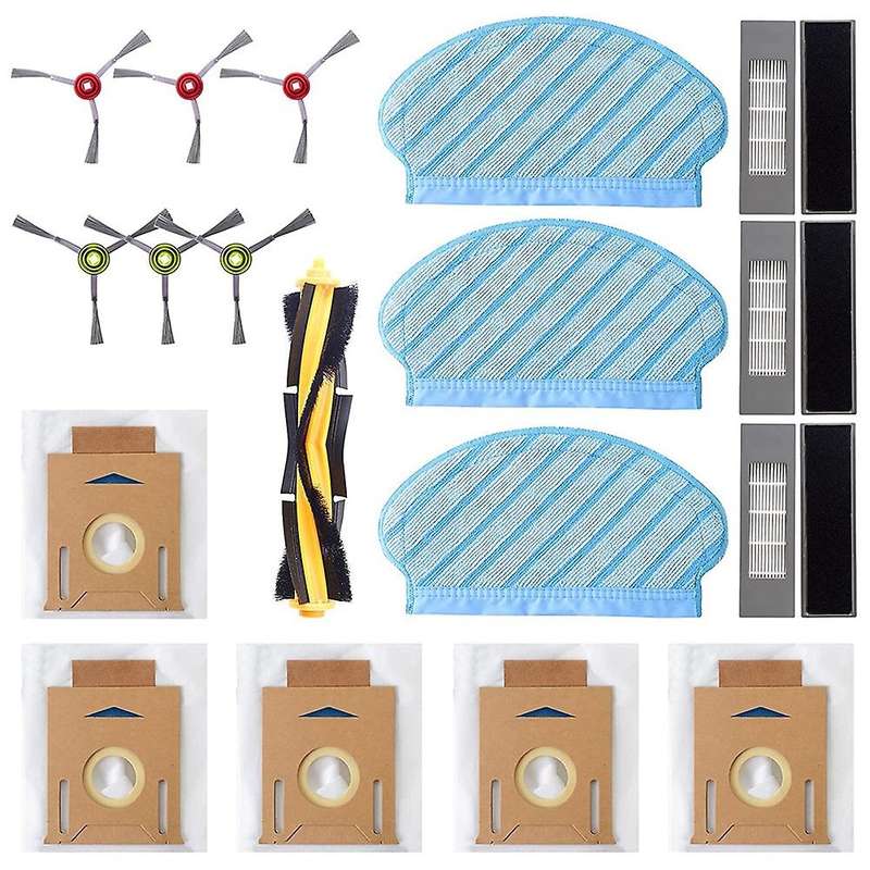 18pcs Filter Brush Set,for Ecovacs Deebot Ozmo T8 T8 + T8 Aivi T8 Max