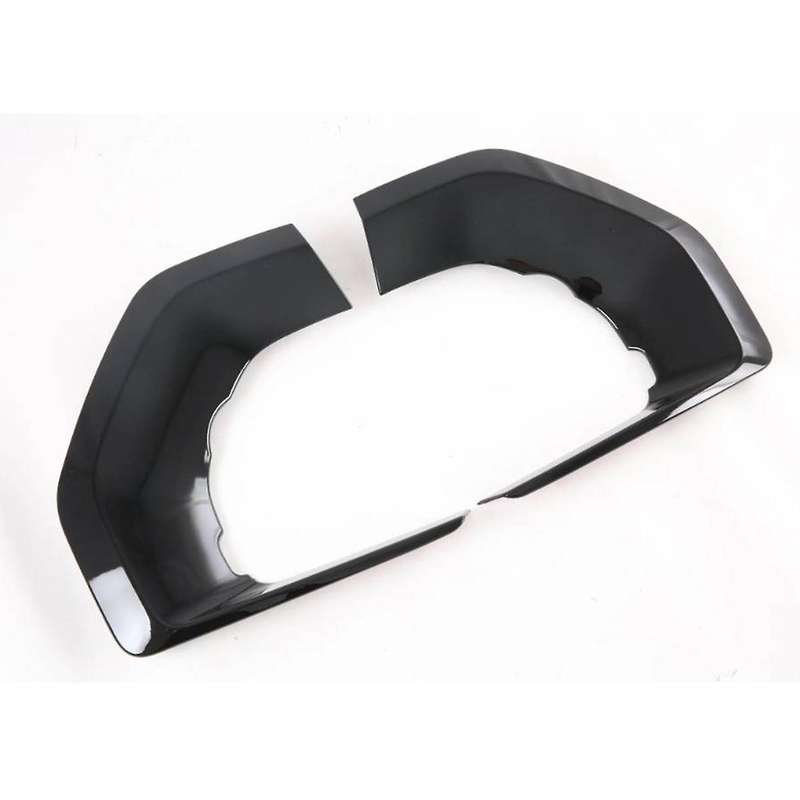 For Kia Mohave 2020 2021 2022 Front Fog Light Lamp Cover Bright Black