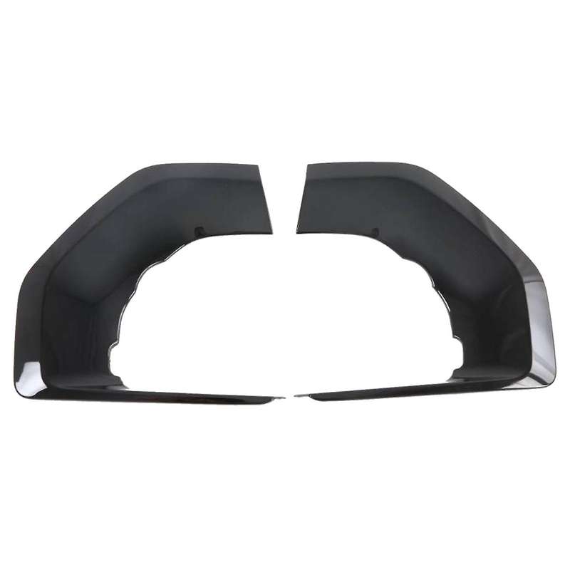 For Kia Mohave 2020 2021 2022 Front Fog Light Lamp Cover Bright Black