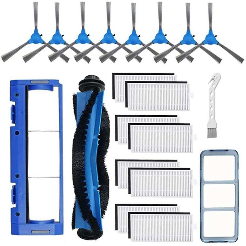 Roller Brush Side Brushes Filters for Eufy Robovac 11s, 15c, 30, 30c