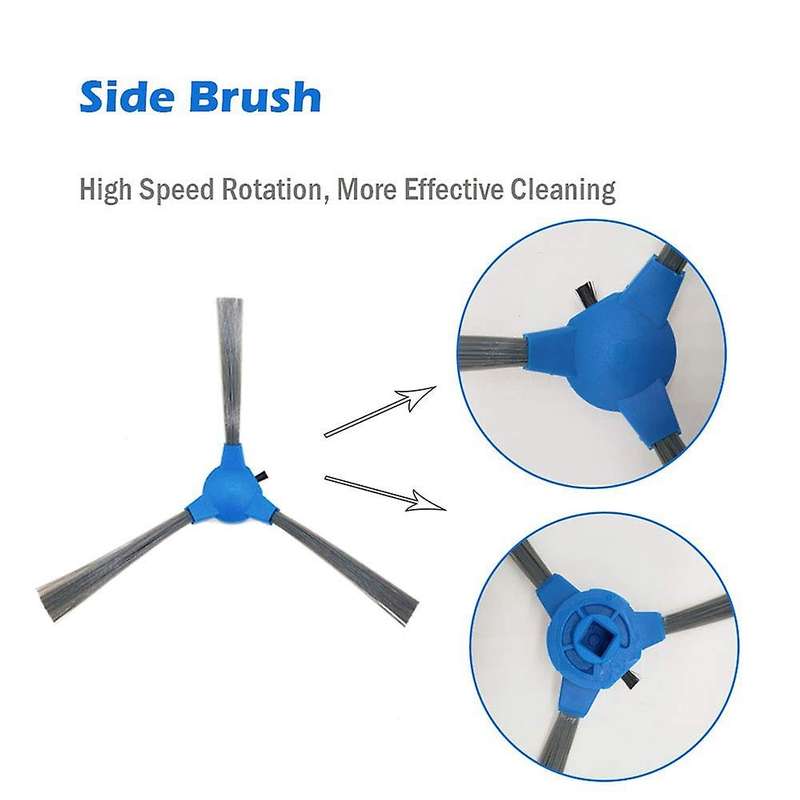 Roller Brush Side Brushes Filters for Eufy Robovac 11s, 15c, 30, 30c