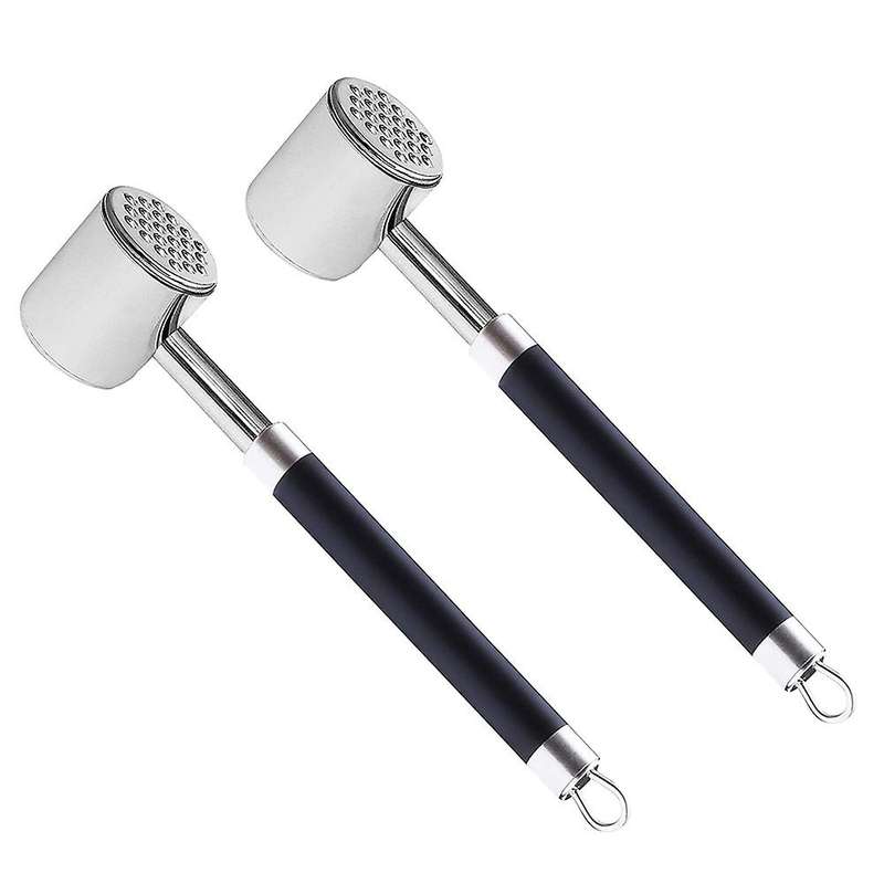 2 Pcs Meat Tenderizer Mallet Tool,for Tenderizing Chicken/steak Pork
