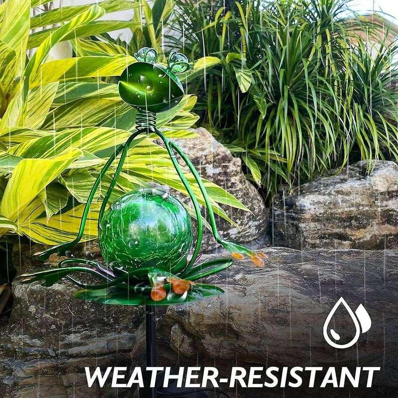 Frog Solar Lights,outdoor Waterproof for Patio Lawn Pathway Courtyard