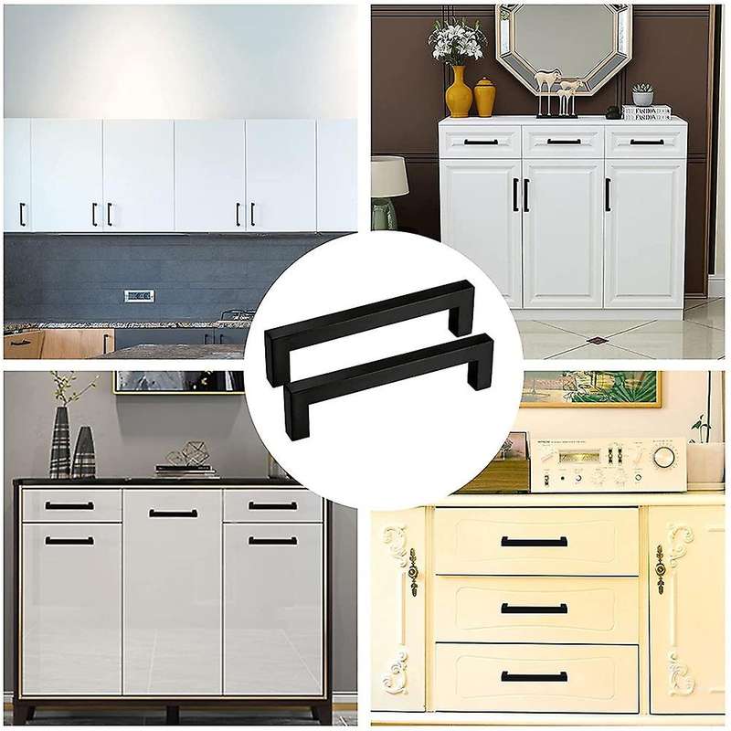 10pcs 5 Inch Cabinet Pulls, for Kitchen Cupboard Door Handles