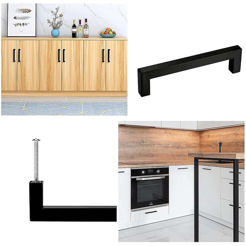10pcs 5 Inch Cabinet Pulls, for Kitchen Cupboard Door Handles