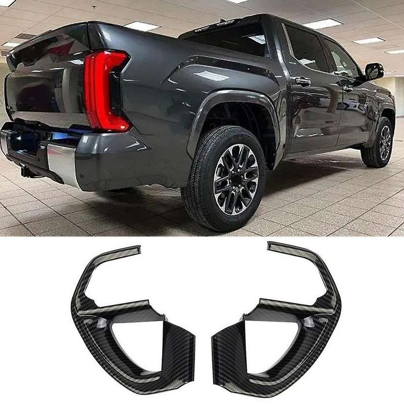 For Toyota-tundra Car Carbon Fiber Abs Steering Wheel Button Panel