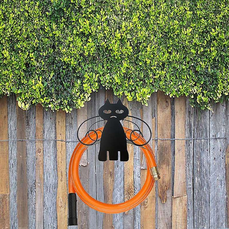 Water Pipe Holder Cat Shape Storage Rack Universal for Outdoor Garden