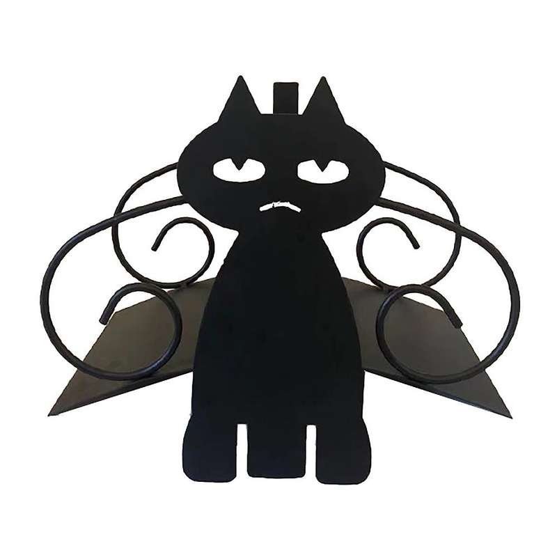Water Pipe Holder Cat Shape Storage Rack Universal for Outdoor Garden