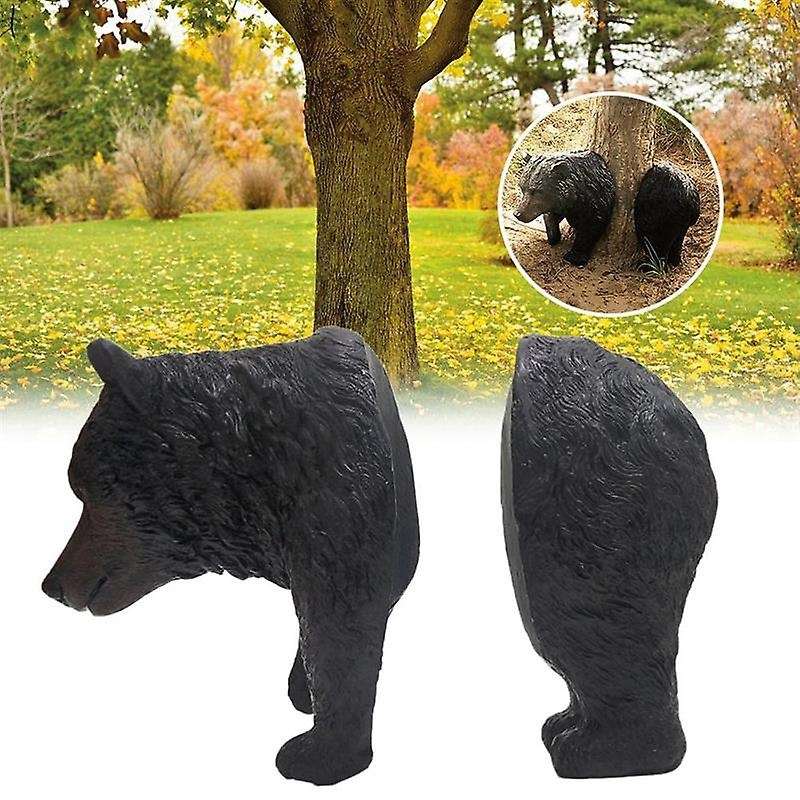 Hug Black Bear Tree Statue Outdoor Statue Black Bear Tree Decoration
