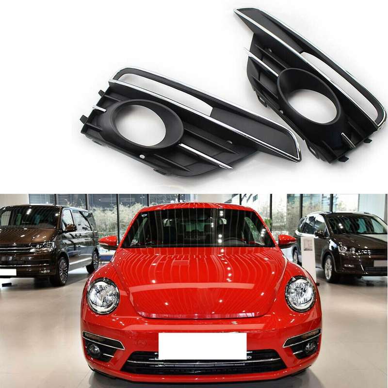 Car Front Bumper Fog Light Bezel Fog Lamp Grille Cover Left