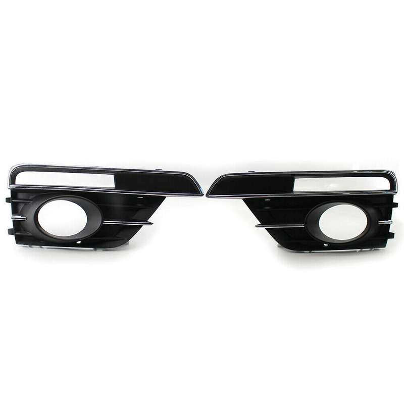 Car Front Bumper Fog Light Bezel Fog Lamp Grille Cover Left