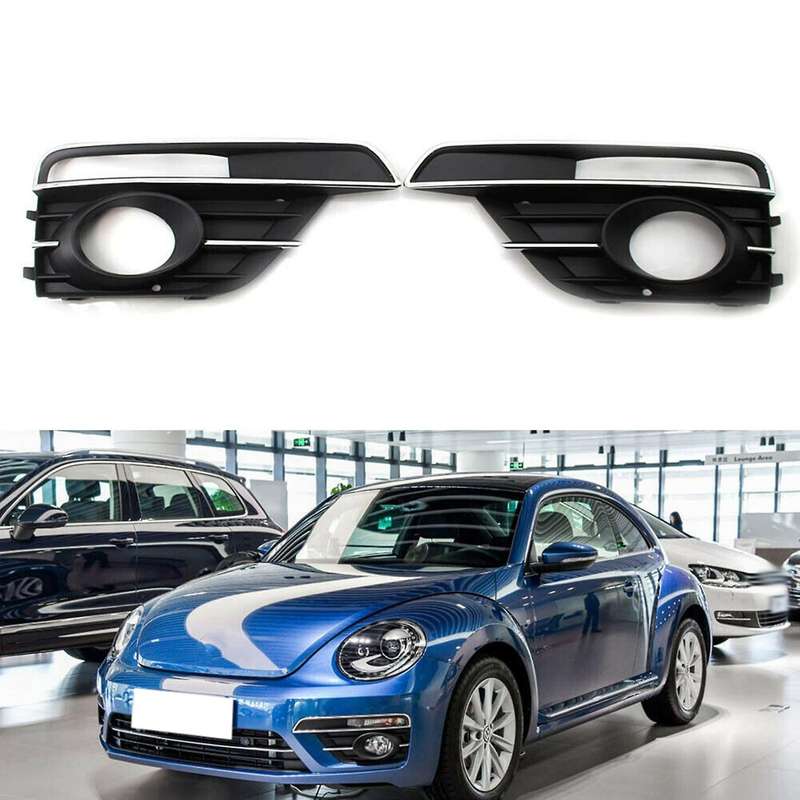 Car Front Bumper Fog Light Bezel Fog Lamp Grille Cover Left