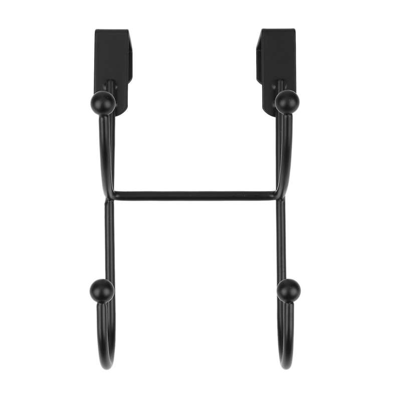 4pcs Wrought Iron Wall Clothes Hanger Hook Home Decoration A
