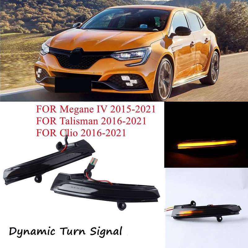 For Renault Megane Iv Talisman Cilo 2016-2021 Led Dynamic Side