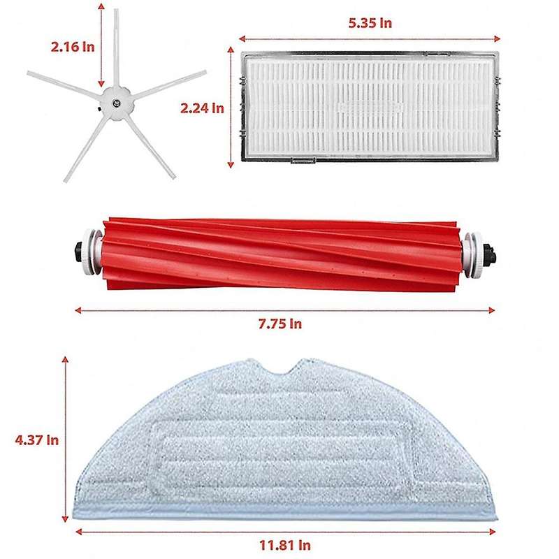 Mop Cloth Main Brush Side Brush Hepa Filters for Xiaomi Roborock T7s