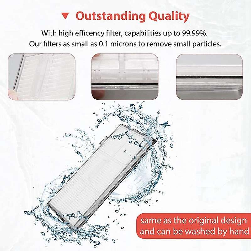 Mop Cloth Main Brush Side Brush Hepa Filters for Xiaomi Roborock T7s