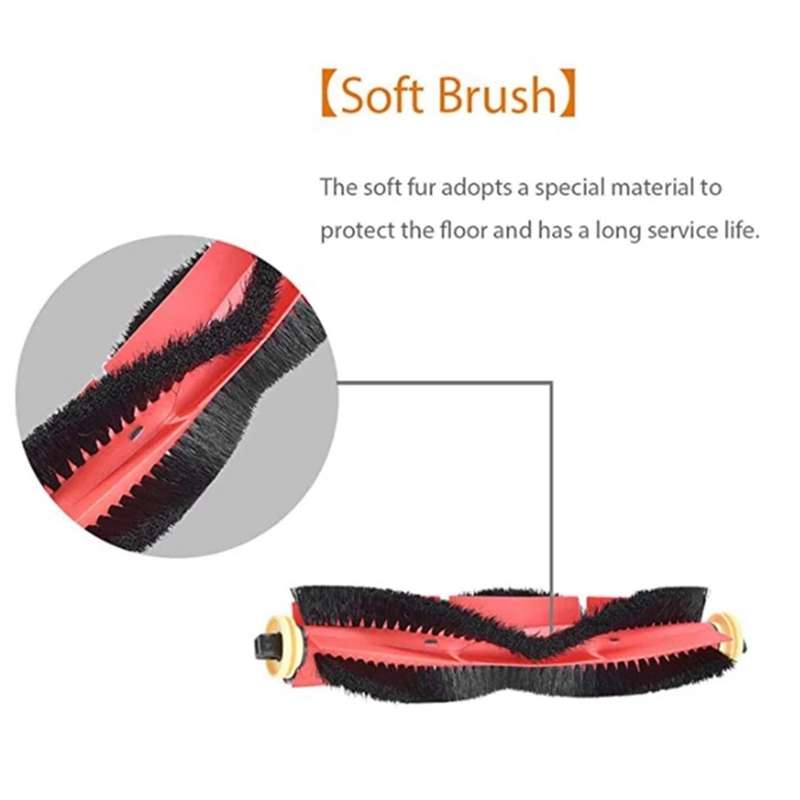 Mop Cloth Main Brush Filter Kit for Xiaomi Roborock S6 S5 Max S50 S55