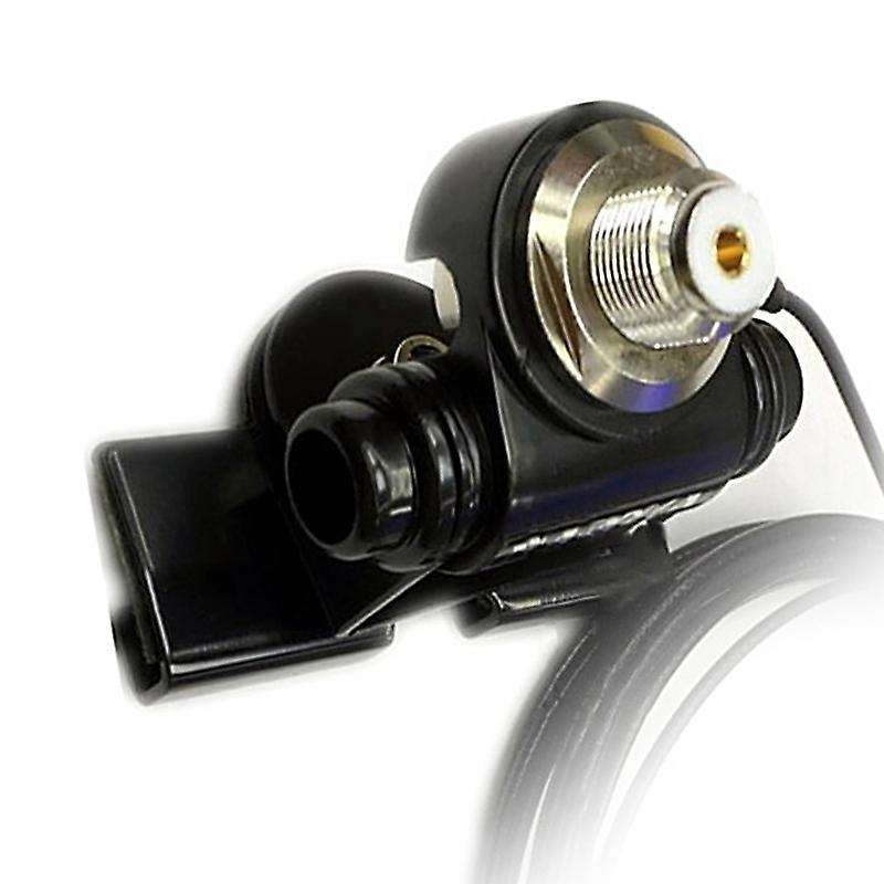 Walkie-talkie Car Antenna Clip Edge Rb400v Black Coaxial Cable Feeder