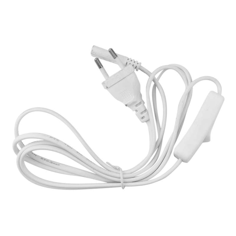 6pcs Under Cabinet Light 12v 2.5w with Switch, Eu Plug White