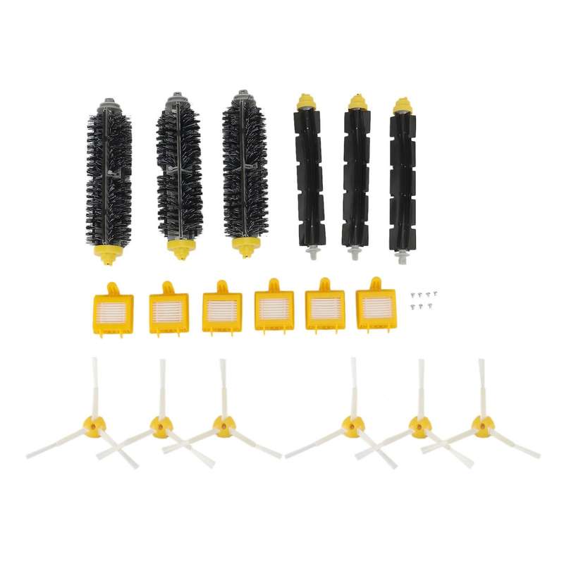 Suitable for Irobot Side Brush Hepa Filter Screen Brush Rubber Brush