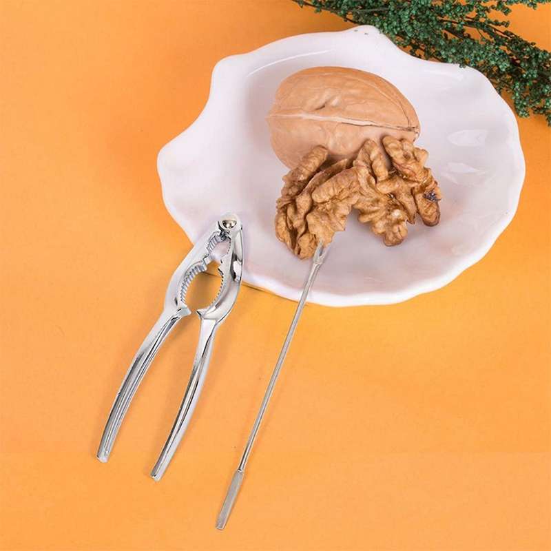 Seafood Tools Set, 4 Pcs Crab Crackers and 6 Pcs Seafood Forks
