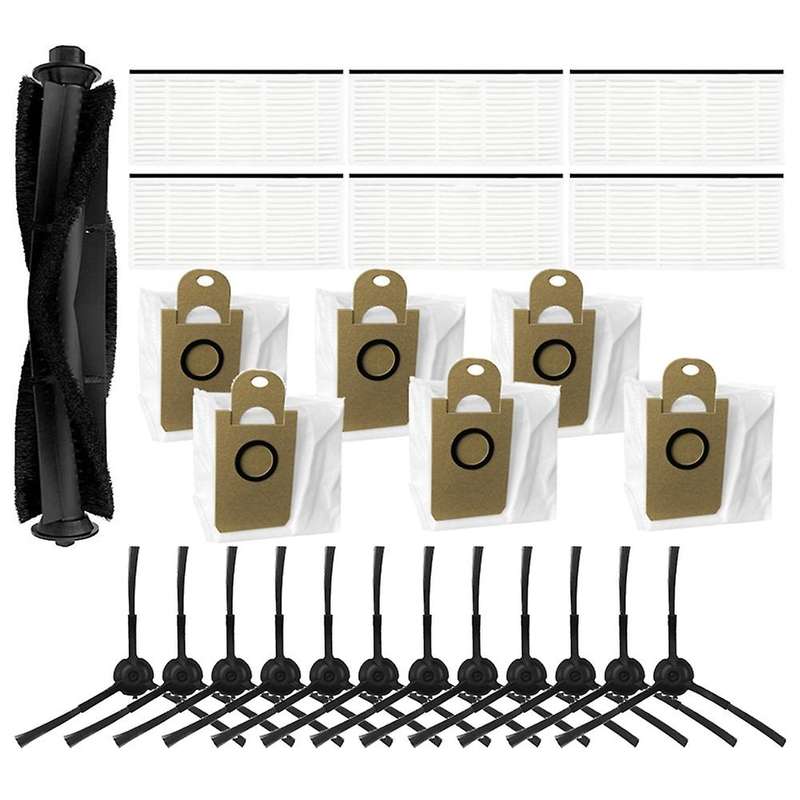 Main Brush Dust Bags Side Brush Hepa Filter for Xiaomi Viomi S9 Robot