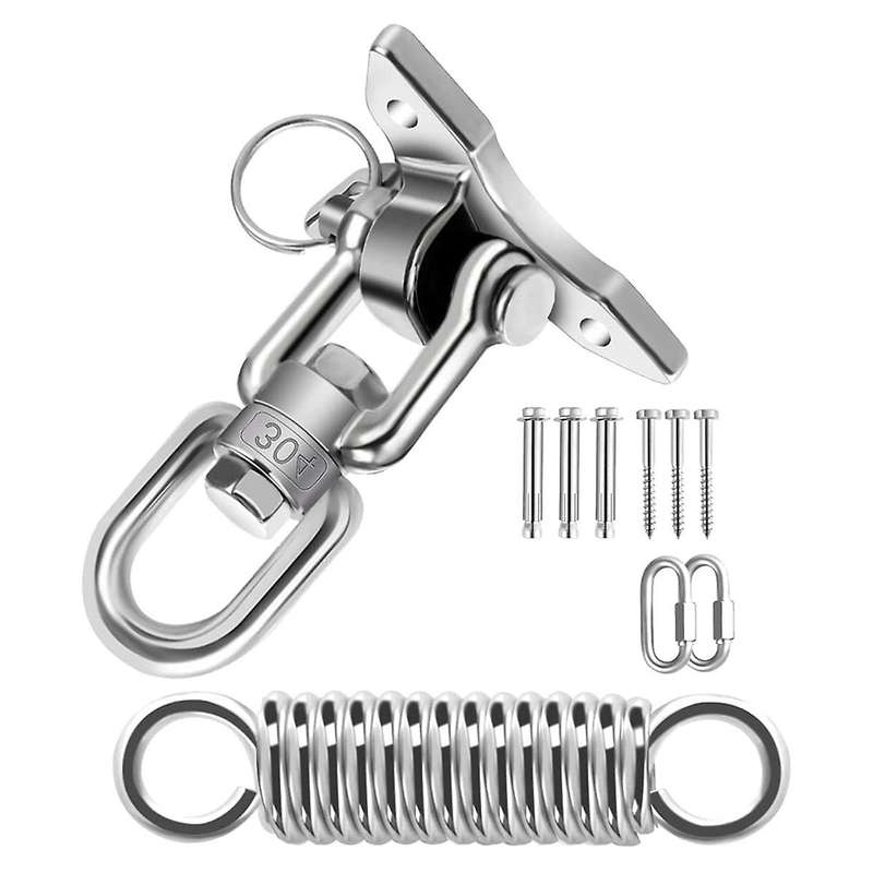Ceiling Hook Hanging Chair Triple-cornered Swing Spring 600kg