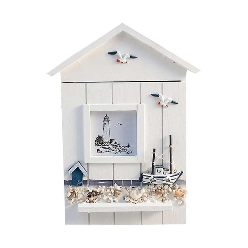 Creative Decoration In The Ocean Key Box Key Storage Box Sailboat