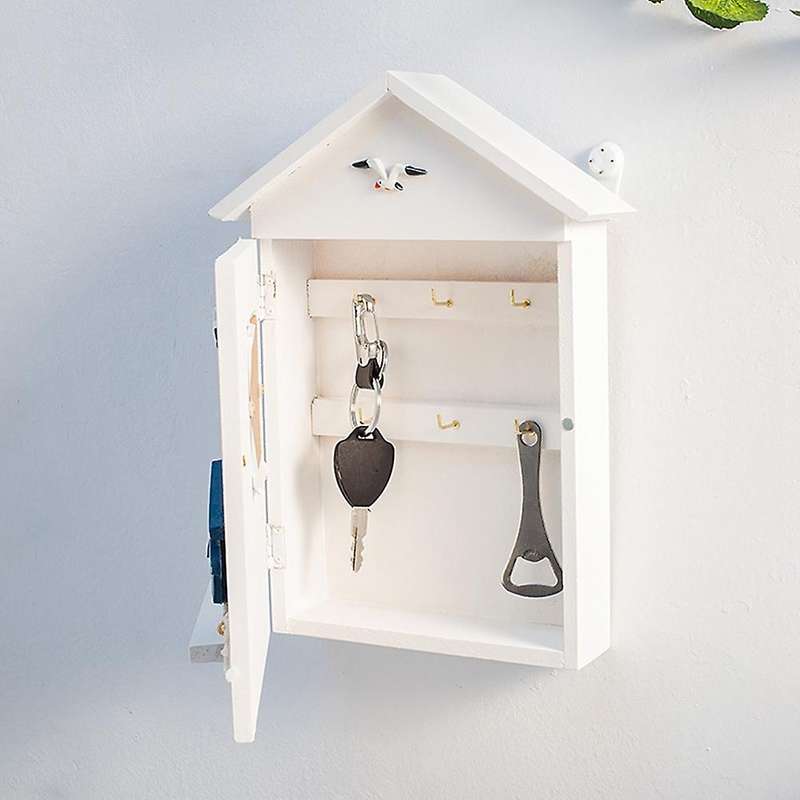 Creative Decoration In The Ocean Key Box Key Storage Box Sailboat