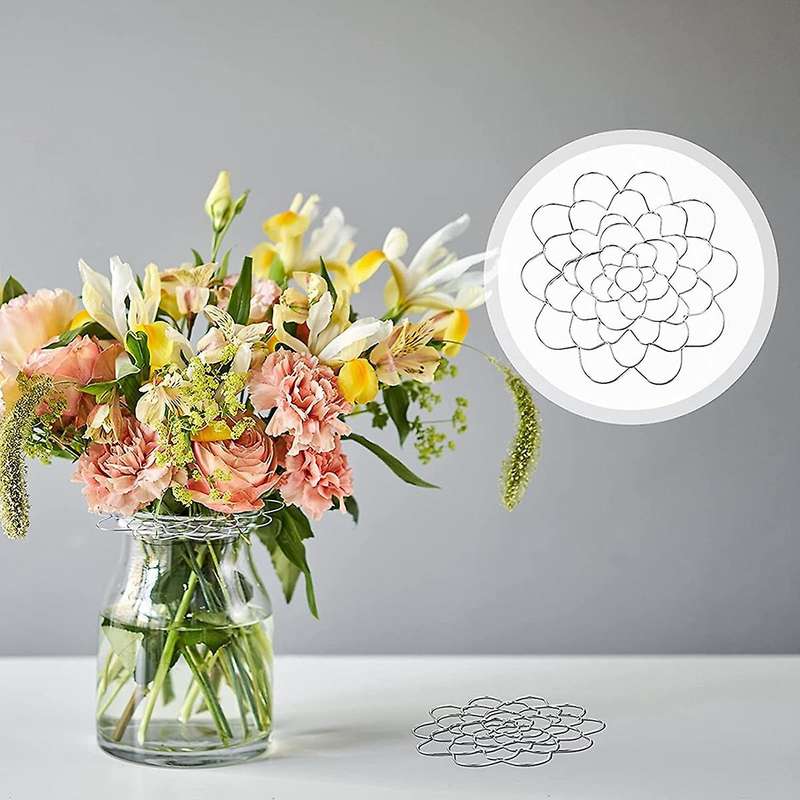 2 Pcs Flower Lid Arranger Flower Frog Lids for Flower Plant Fixation