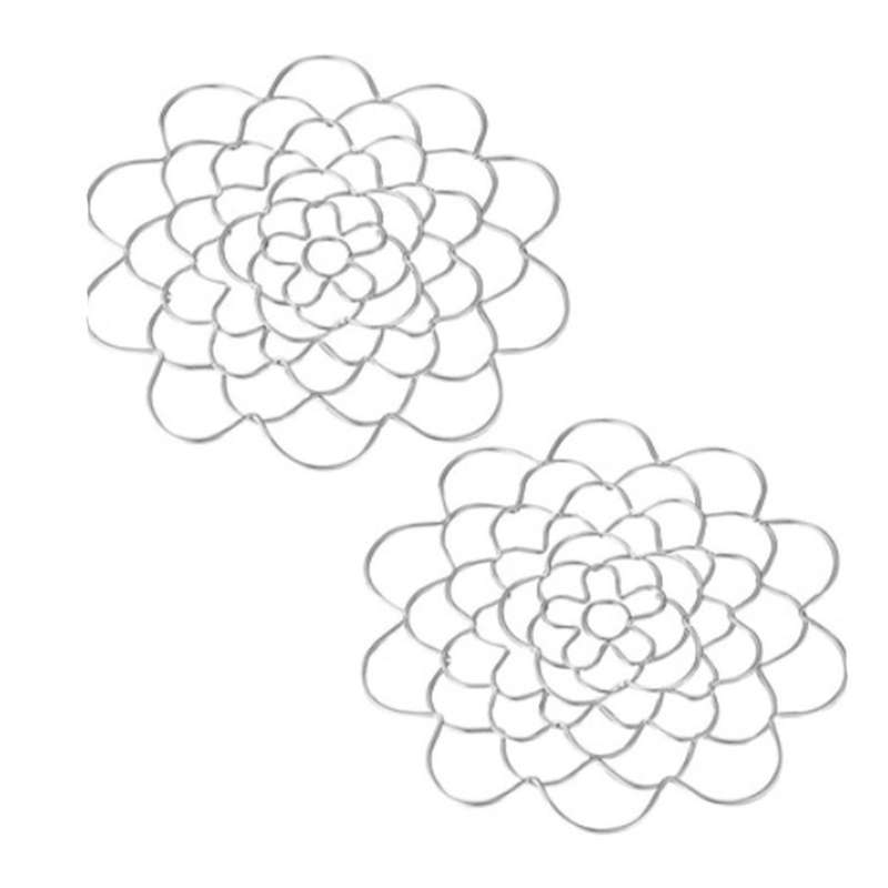2 Pcs Flower Lid Arranger Flower Frog Lids for Flower Plant Fixation