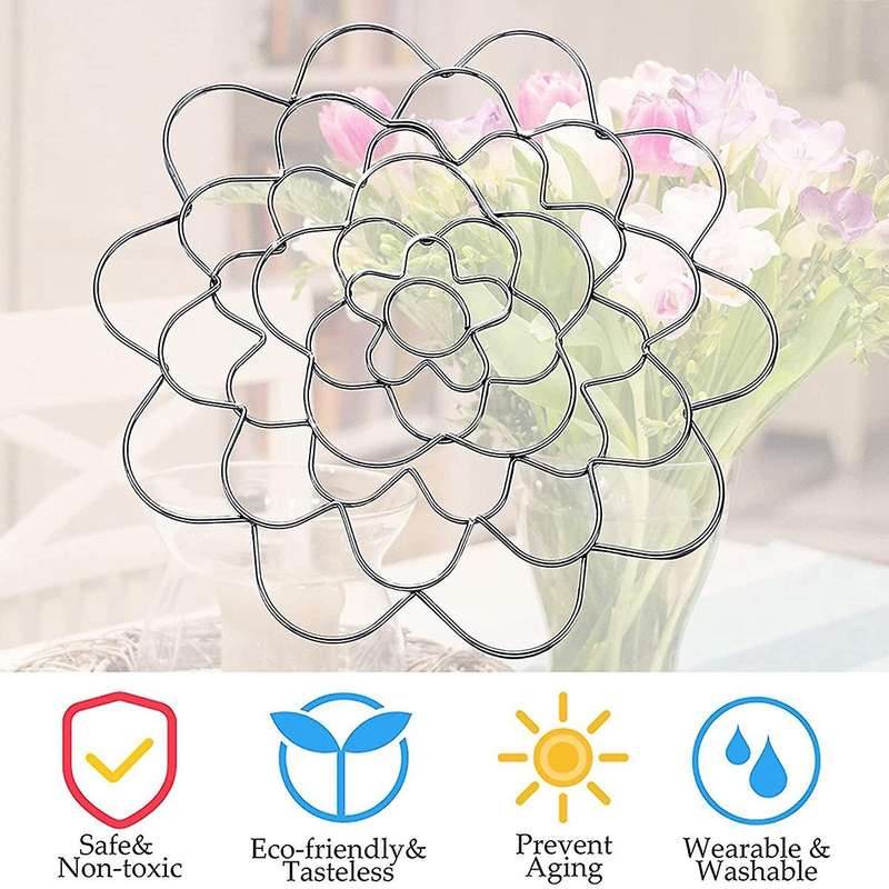 2 Pcs Flower Lid Arranger Flower Frog Lids for Flower Plant Fixation