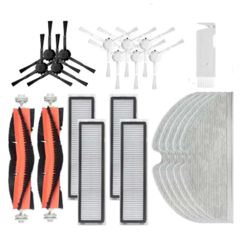 Side Main Brush Mop Cloth Hepa Filter for Dreame D9 & Bot L10 Pro