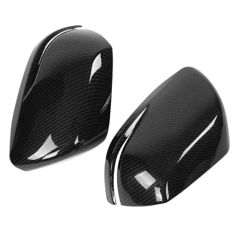 2pcs Car Carbon Fiber Rearview Wing Mirror Cover for Honda Crv 2017