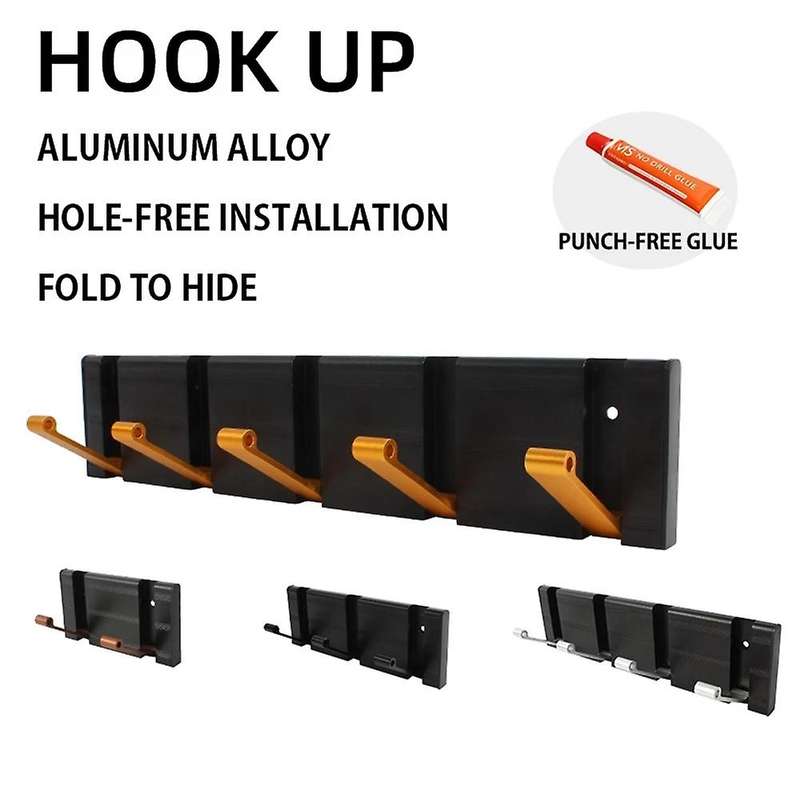 Rv Hidden Folding Hook Rv Bathroom 4 Hooks for Rv Caravan Camper