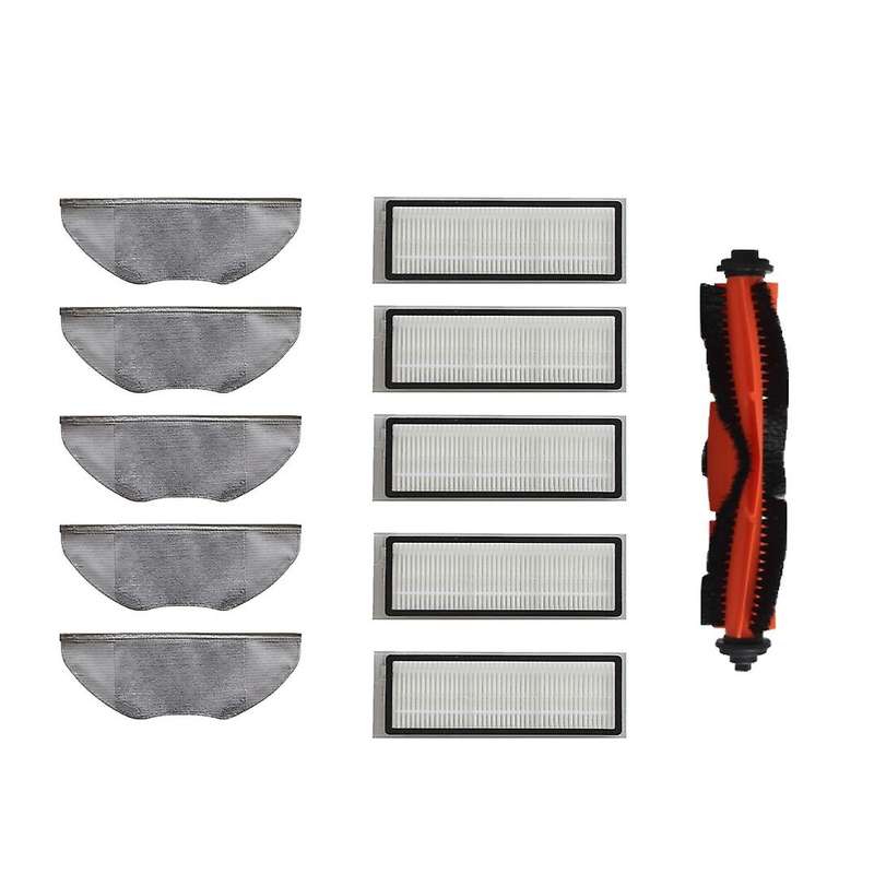 11pcs Hepa Filter Main Brush Mop Cloth Rag for 360 X95 X90 Robotic