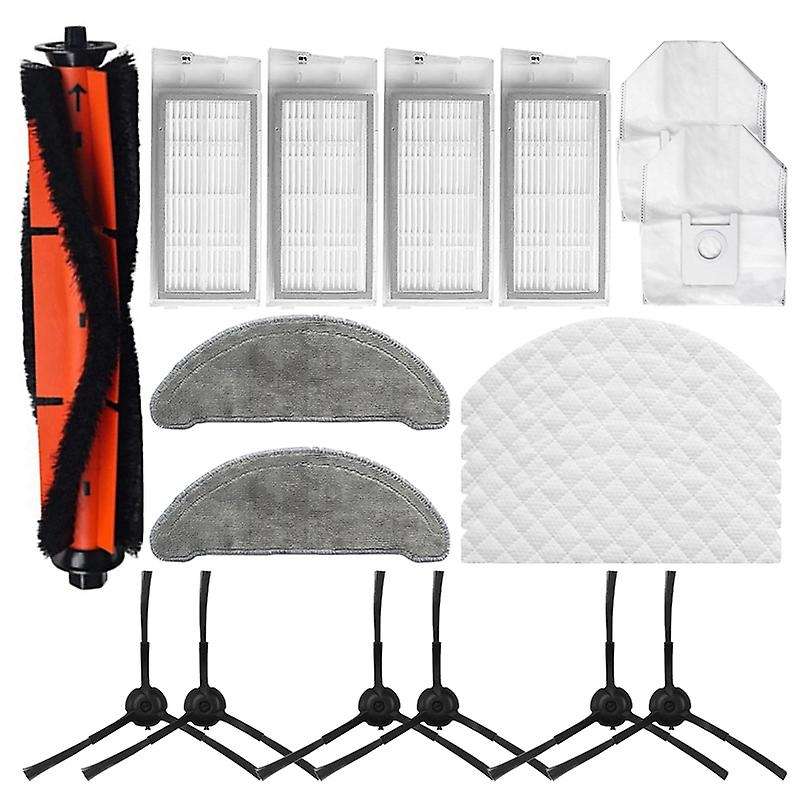 Mops Cloth Map Dust Bags Rolling Main Brush Side Brush Hepa Filter