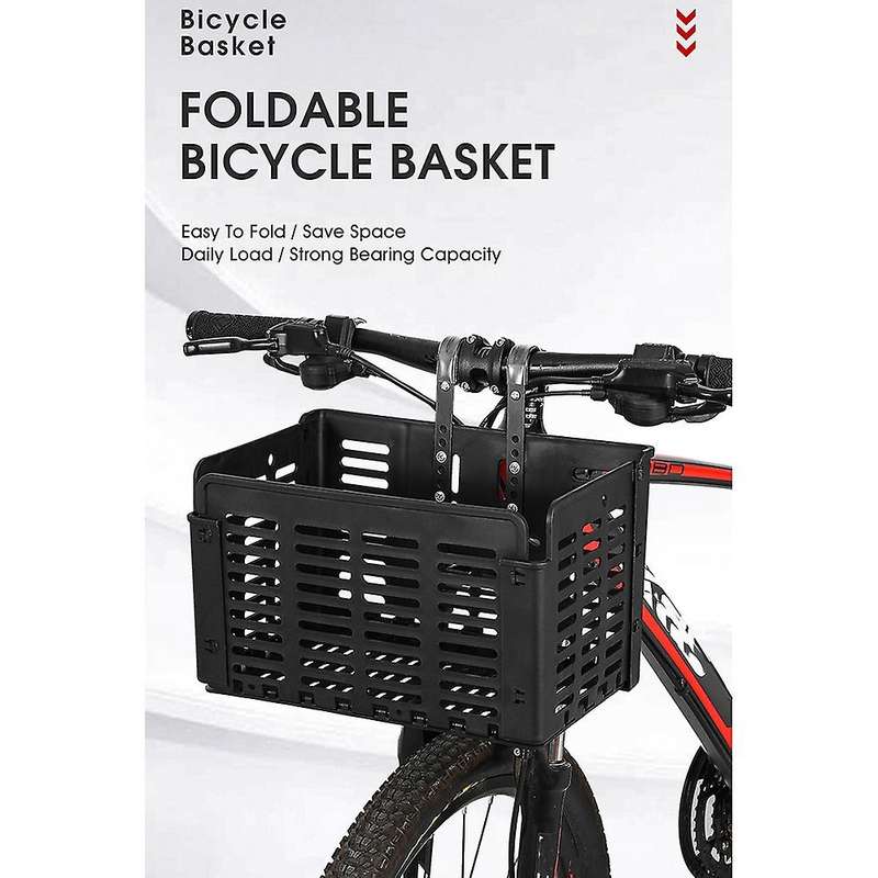 12.4 X 8.8 X 8.0inch(open)universal Bike Baskets,bike Storage