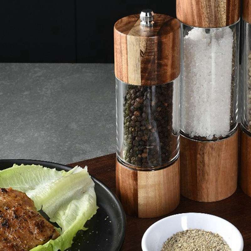 Grinding Ceramic Core Multipurpose Seasoning Bottle Cruet 6 Inches