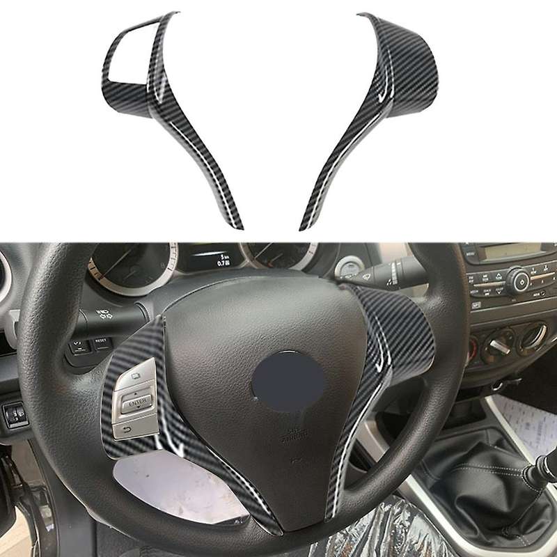 For Nissan Navara 2019-2022 Interior Car Steering Wheel Panel Cover