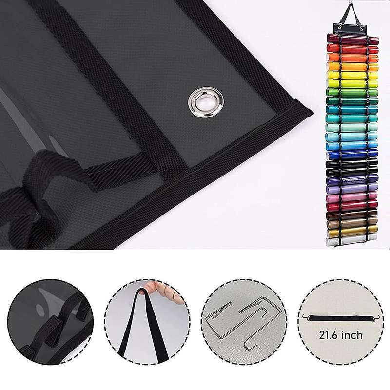 Vinyl Storage Rack-vinyl Roll Wall Hanging, with 48 Roll Compartments