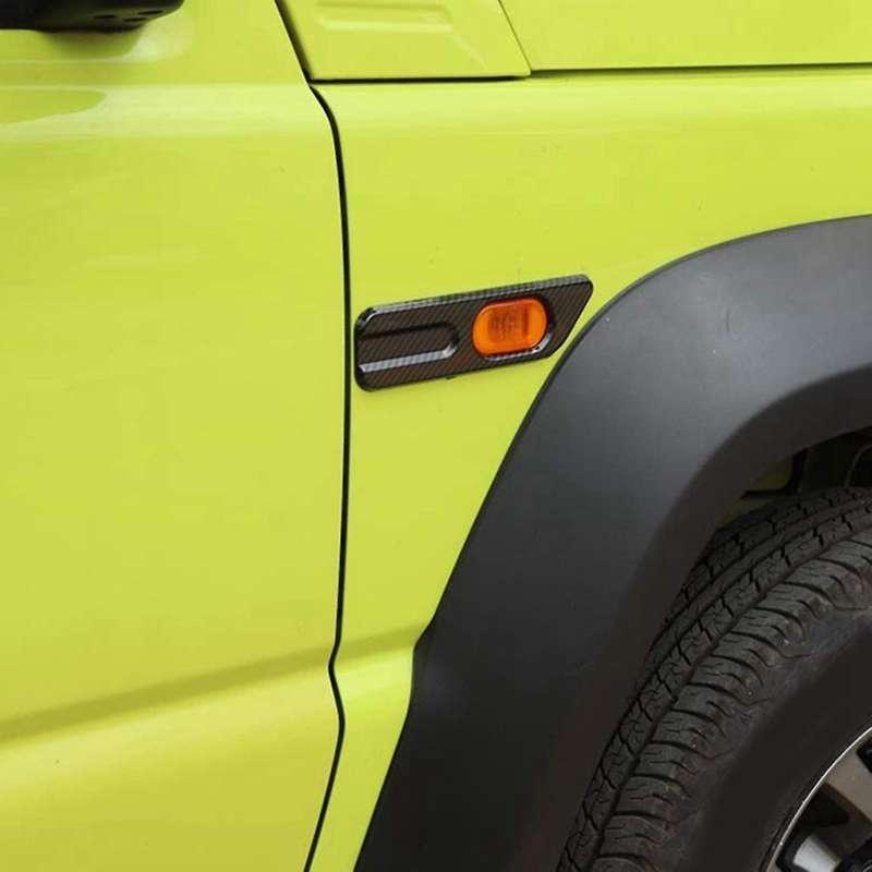 Car Front Fender Turn Signal Light Lamp Trim Cover for Suzuki Jimny