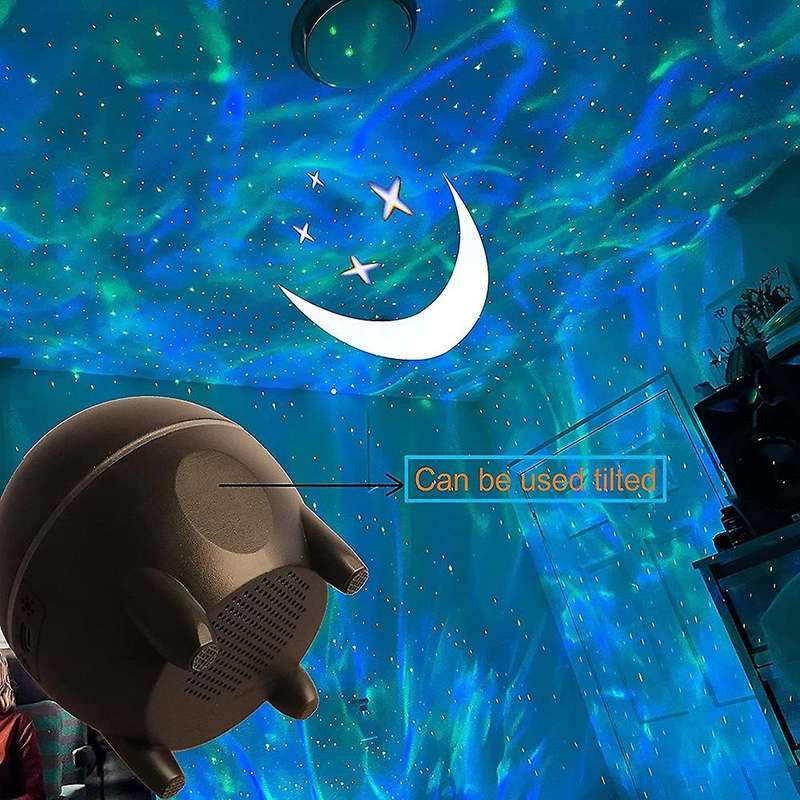 Star Projector with Bluetooth Music Speaker, Starry Sky Nebula Lamp