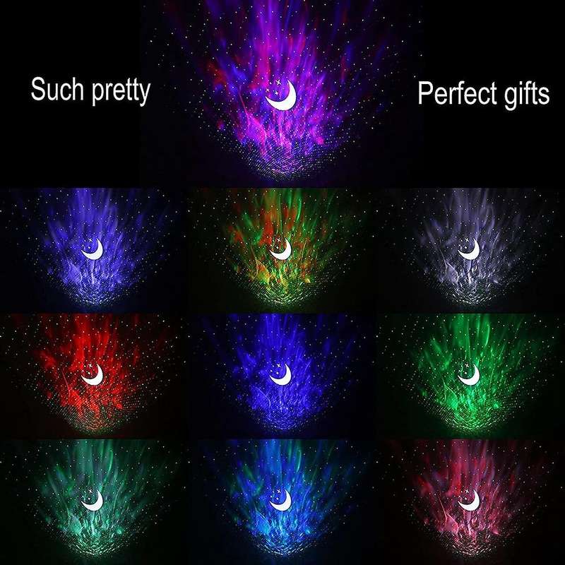 Star Projector with Bluetooth Music Speaker, Starry Sky Nebula Lamp