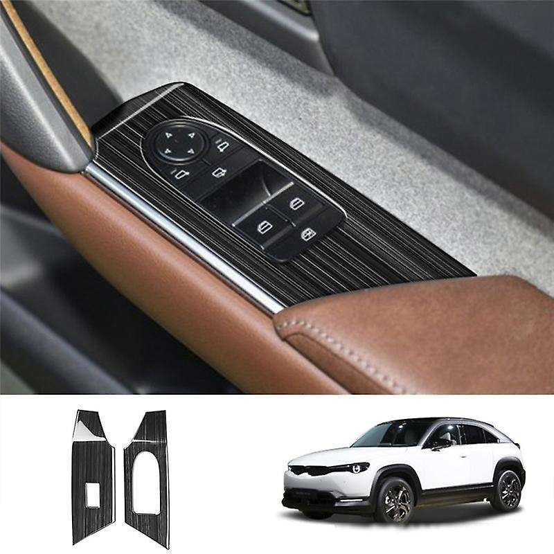 Window Glass Lift Button Switch Cover Trim Door Armrest Panel Rhd
