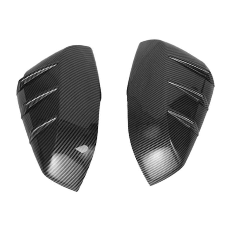 For Toyota Corolla Cross Side Door Rearview Mirror Cover Carbon Fiber