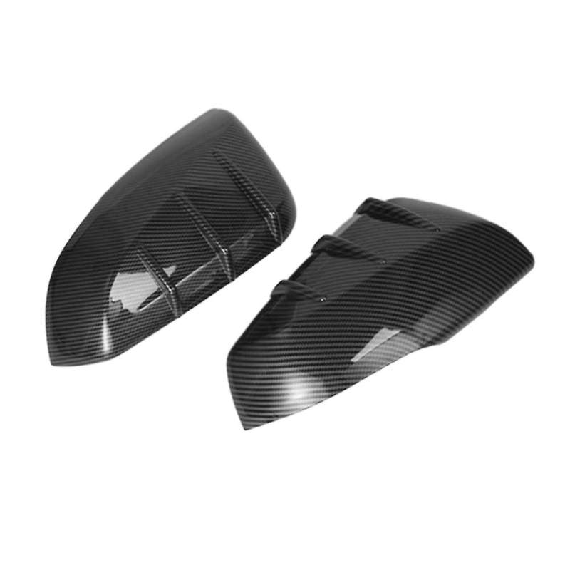For Toyota Corolla Cross Side Door Rearview Mirror Cover Carbon Fiber