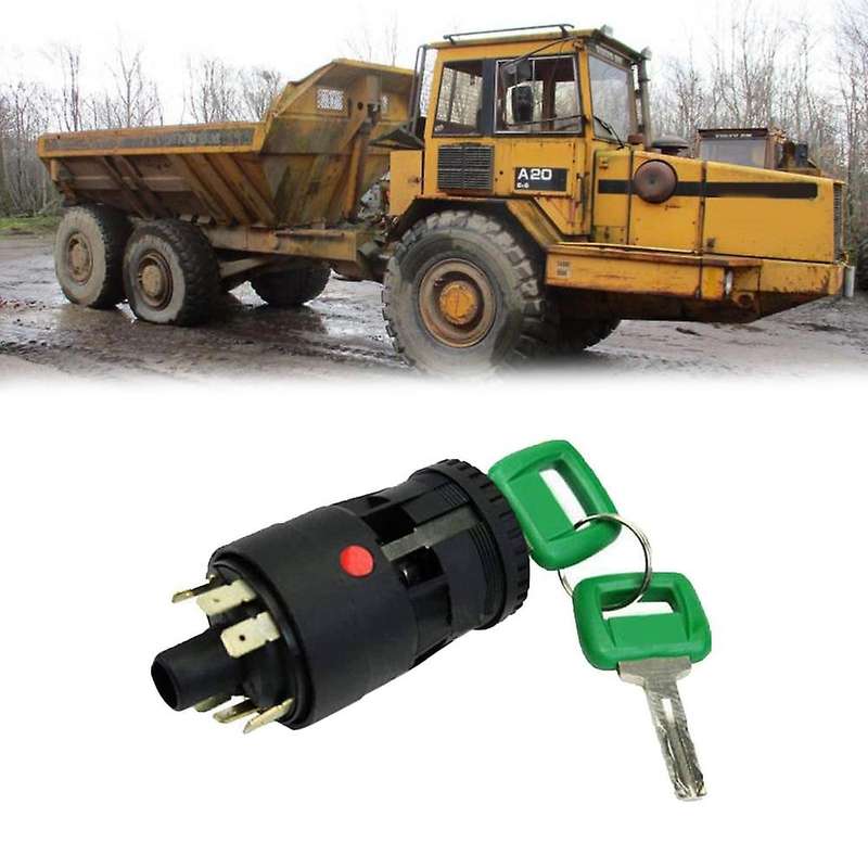 Ignition Switch with 2 Keys for Volvo Truck Loader-laser A20c